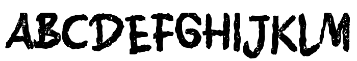 Fatoush Font UPPERCASE
