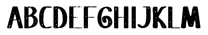 Fatrouble Font UPPERCASE