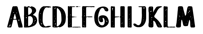 Fatrouble Font LOWERCASE