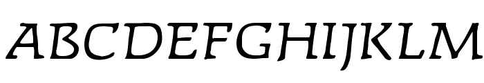 Faustitalic Font UPPERCASE