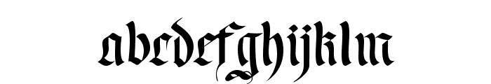 Faustus Normal Font LOWERCASE