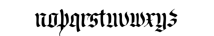 Faustus Normal Font LOWERCASE
