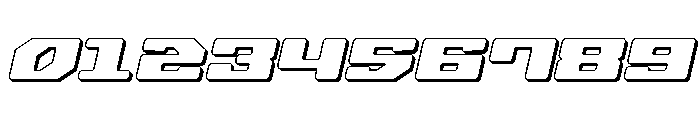 Fawkes 3D Italic Font OTHER CHARS