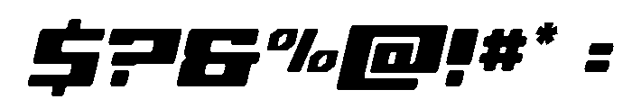 Fawkes Condensed Italic Font OTHER CHARS