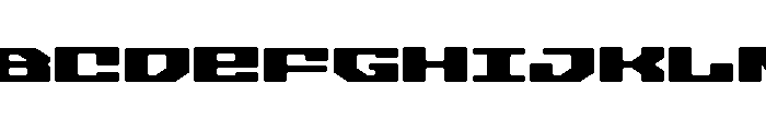 Fawkes Expanded Font UPPERCASE