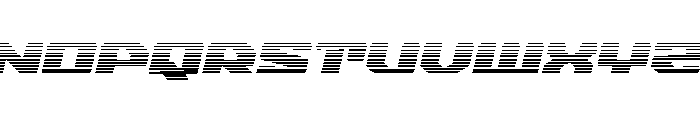 Fawkes Gradient Italic Font UPPERCASE