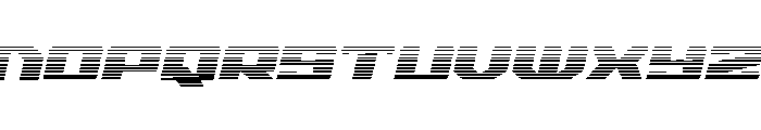 Fawkes Gradient Italic Font LOWERCASE