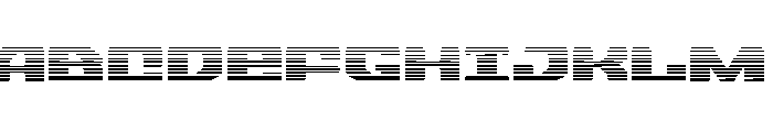 Fawkes Gradient Font UPPERCASE