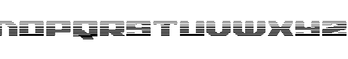 Fawkes Gradient Font LOWERCASE