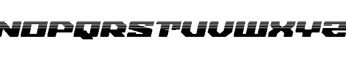 Fawkes Halftone Italic Font UPPERCASE