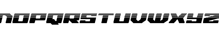 Fawkes Halftone Italic Font LOWERCASE