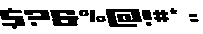 Fawkes Leftalic Font OTHER CHARS