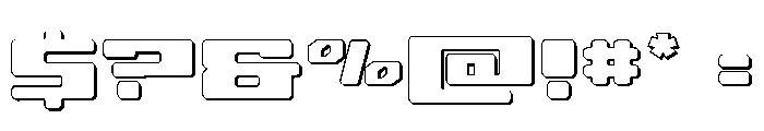 Fawkes Outline Font OTHER CHARS