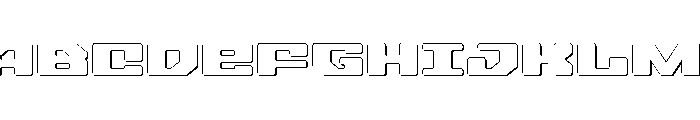 Fawkes Outline Font UPPERCASE