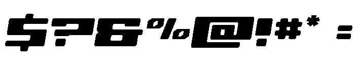 Fawkes Semi-Italic Font OTHER CHARS