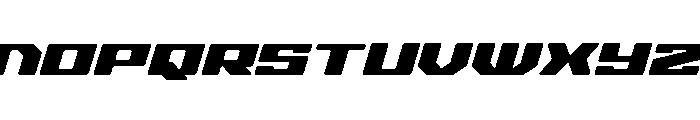 Fawkes Super-Italic Font LOWERCASE