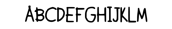 FayesMousewriting Font UPPERCASE
