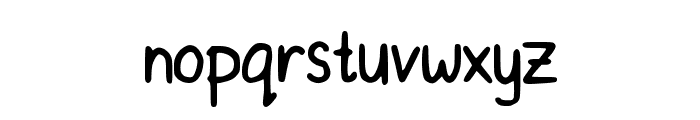 FayesMousewriting Font LOWERCASE