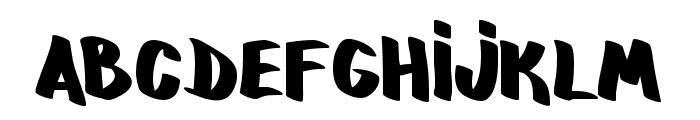 fatboy cre Font LOWERCASE