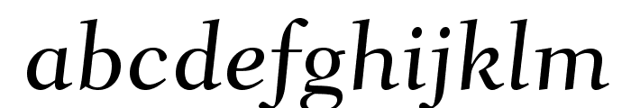 FairfieldLTStd-CaptionMed Font LOWERCASE