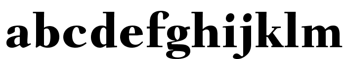 FairfieldLTStd-Heavy Font LOWERCASE