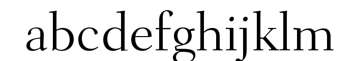 FairfieldLTStd-Light Font LOWERCASE
