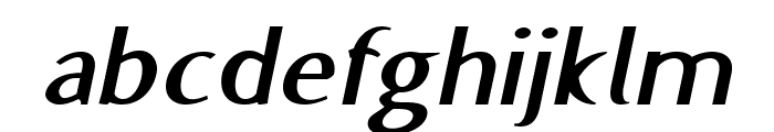 Famico-BoldItalic Font LOWERCASE