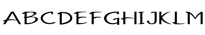 Famico-ExtraexpandedRegular Font UPPERCASE