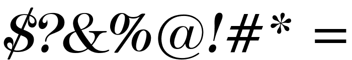 Fantasy Italic Font OTHER CHARS