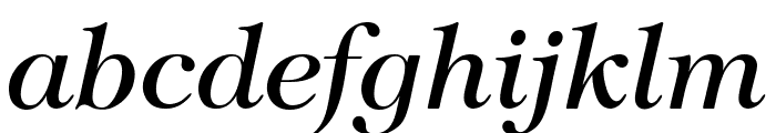Fantasy Italic Font LOWERCASE