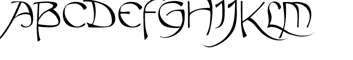Fable Smooth Font UPPERCASE