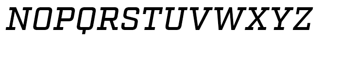 Factoria Medium Italic Font UPPERCASE