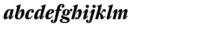 Farnham Display Bold Italic Font LOWERCASE