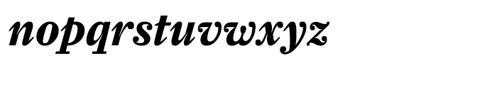 Farnham Display Bold Italic Font LOWERCASE