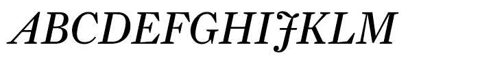 Farnham Display Regular Italic Font UPPERCASE