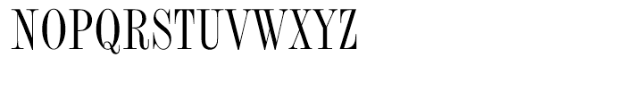 Fashion Compressed Font UPPERCASE