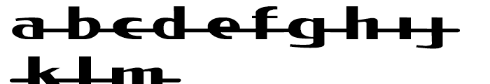 Fat Font Grotesk Streamline Expanded Font LOWERCASE