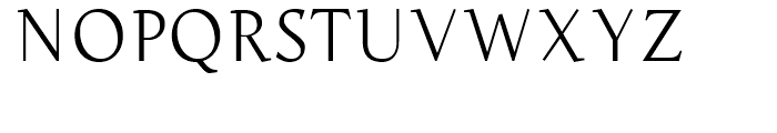 Favarotta Thin Font UPPERCASE