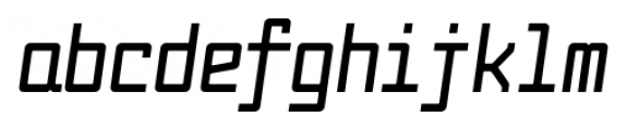 Fabryka 4F Bold Italic Font LOWERCASE