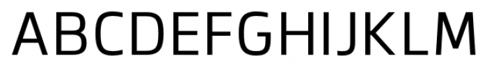 Facto Regular Font UPPERCASE