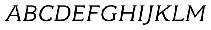 Fairplex Wide Book Italic Font UPPERCASE