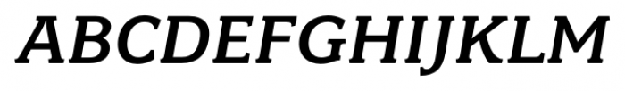 Fairplex Wide Medium Italic Font UPPERCASE