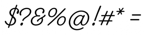 Fairwater Script Regular Font OTHER CHARS