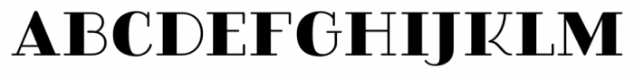 Fairwater Serif Solid Font UPPERCASE