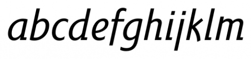 Fairway Light Light Italic Font LOWERCASE