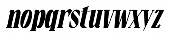 Falkin Serif Bold Italic Font LOWERCASE