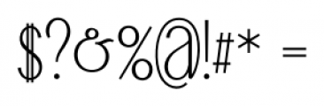 Falkin Serif Regular Font OTHER CHARS