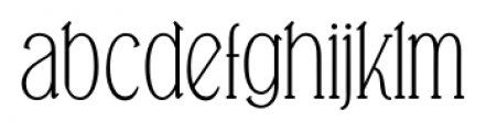 Falkin Serif Regular Font LOWERCASE
