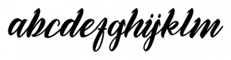 Fanatic Regular Font LOWERCASE