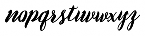 Fanatic Regular Font LOWERCASE